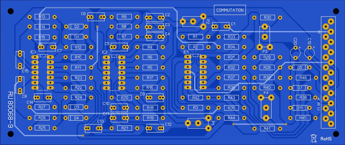 Elektor Vocoder - Commutation Interface