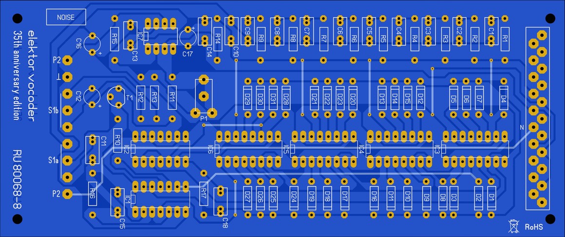 Elektor Vocoder - Noise Generator